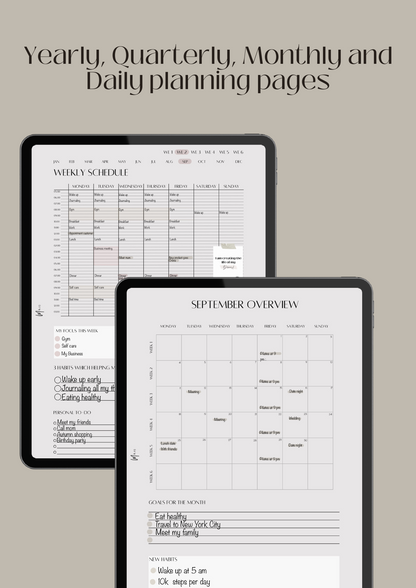 Digital Planner M6.13 Studios