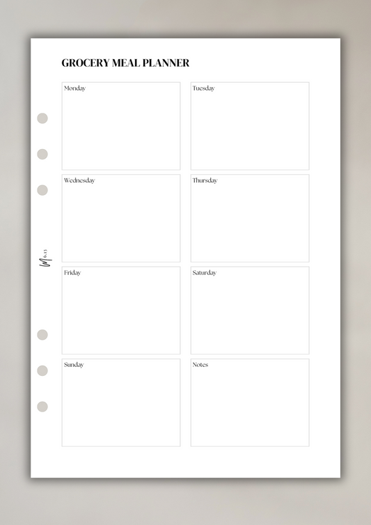 Grocery Meal Planner