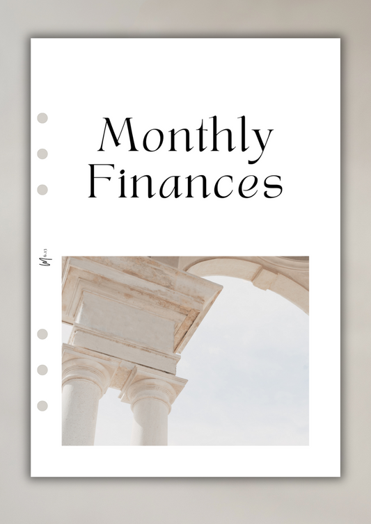 Monthly Finances