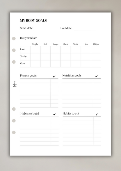 My Body Goals