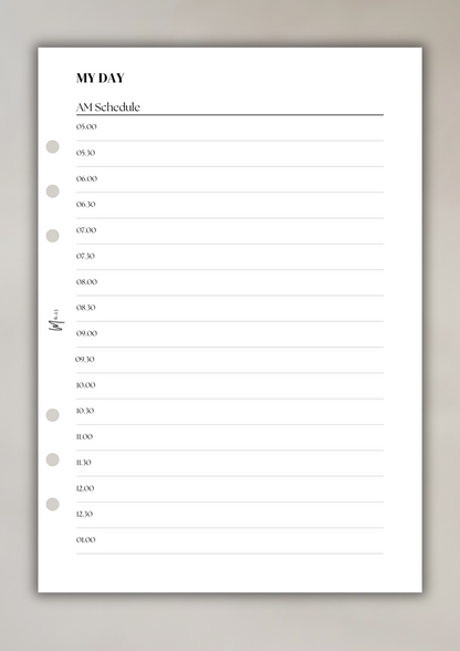 My Day Schedule