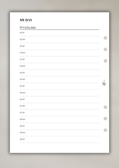 My Day Schedule