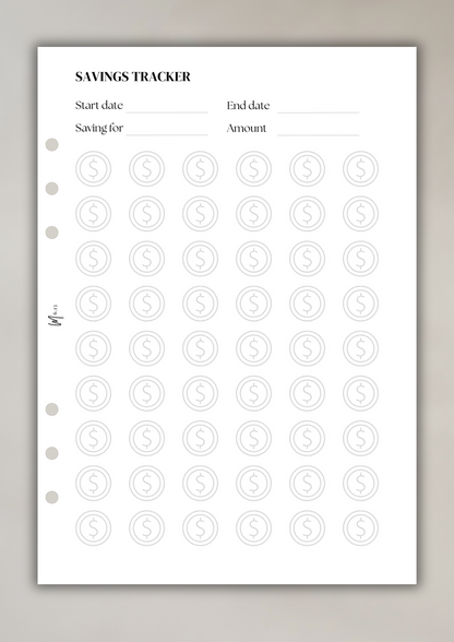 Savings Tracker